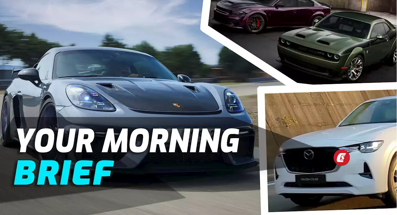 2022 Cayman GT4 RS, Dodge Unveils Jailbreak Trim, And Mazda CX-60 Spied: Your Morning Brief | Carscoops