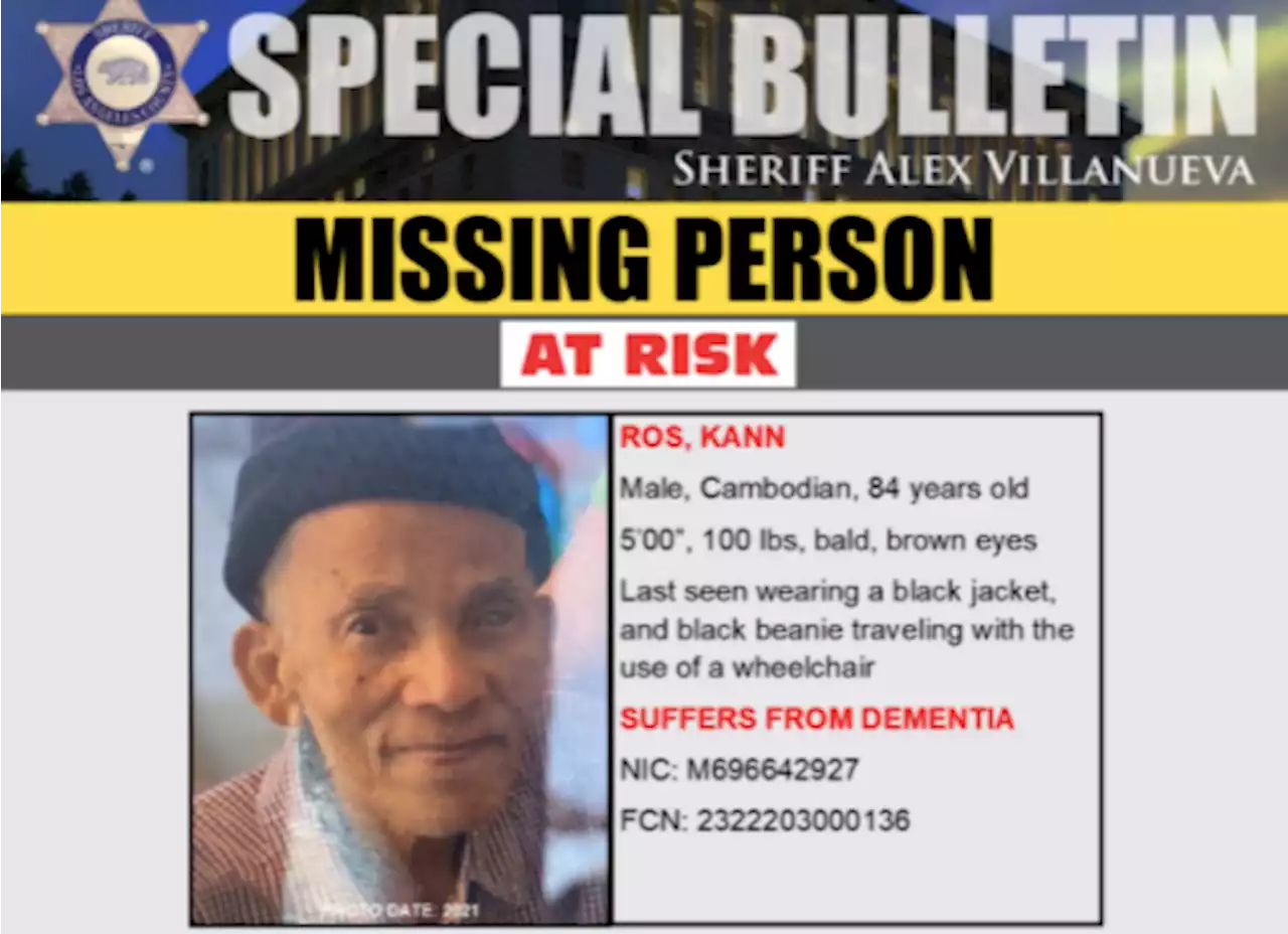 Authorities Searching For Missing 84-Year-Old Man Who Suffers From Dementia