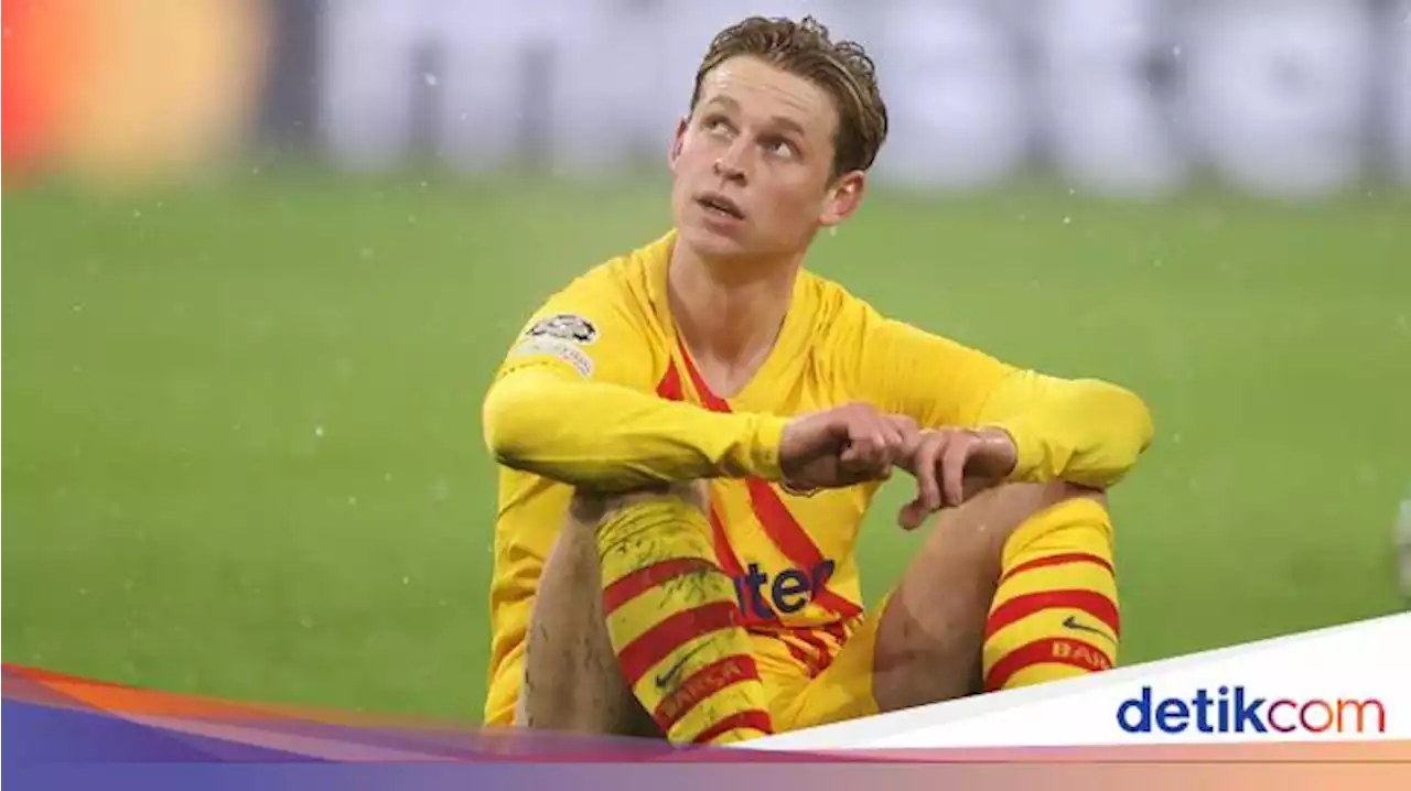 Frenkie De Jong Sebut Barcelona Gagal di Musim Ini