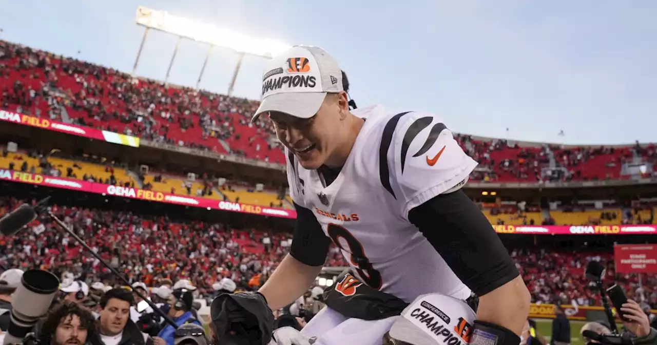 Bengals top Chiefs 27-24 in OT to clinch AFC title, Super Bowl trip