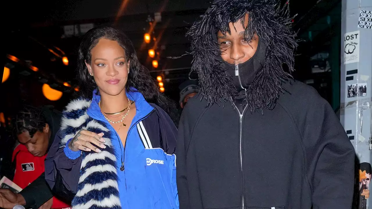 Rihanna is pregnant, debuts bump on stroll with A$AP Rocky