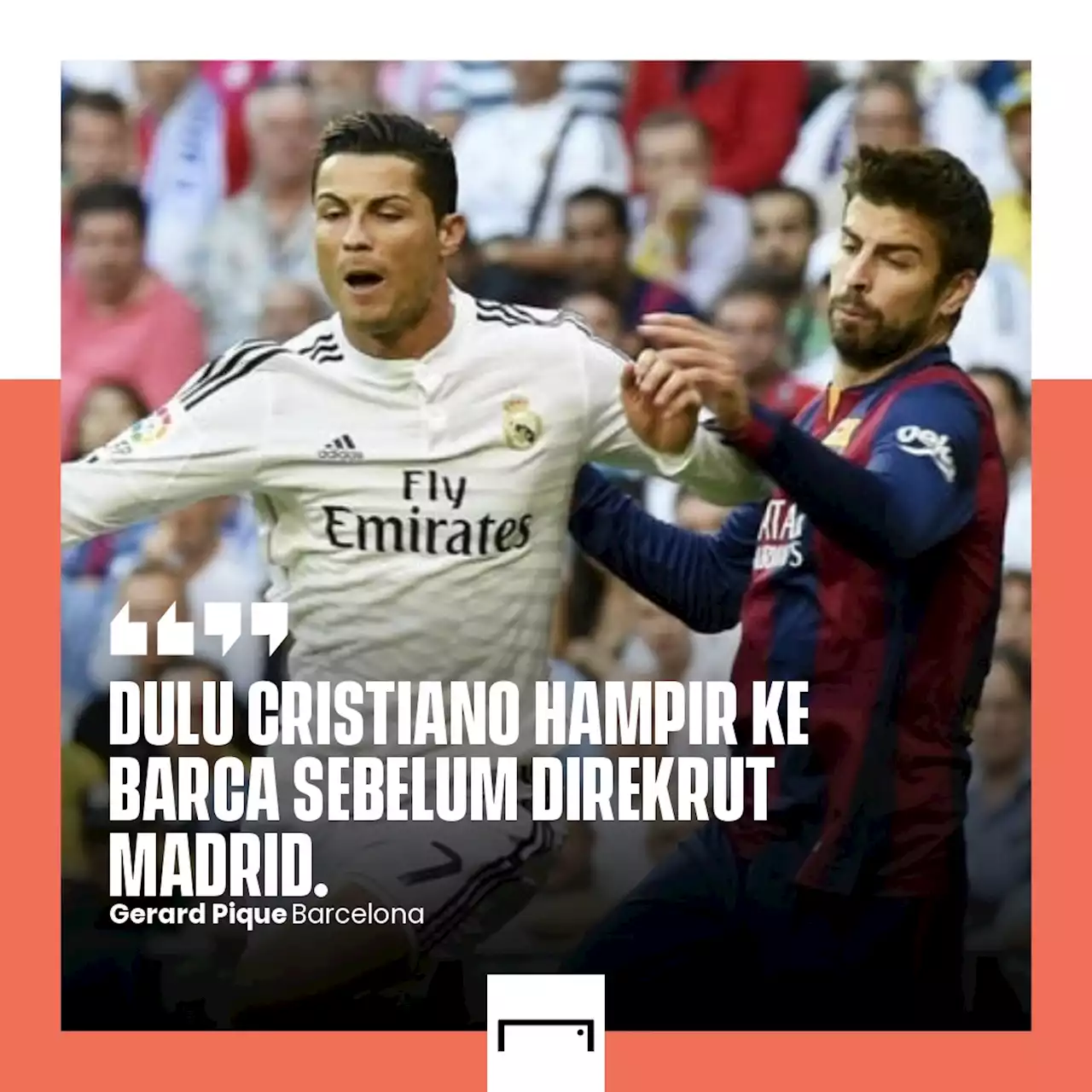 Wow! Gerard Pique Klaim Cristiano Ronaldo Hampir Gabung Barcelona Sebelum Ke Real Madrid