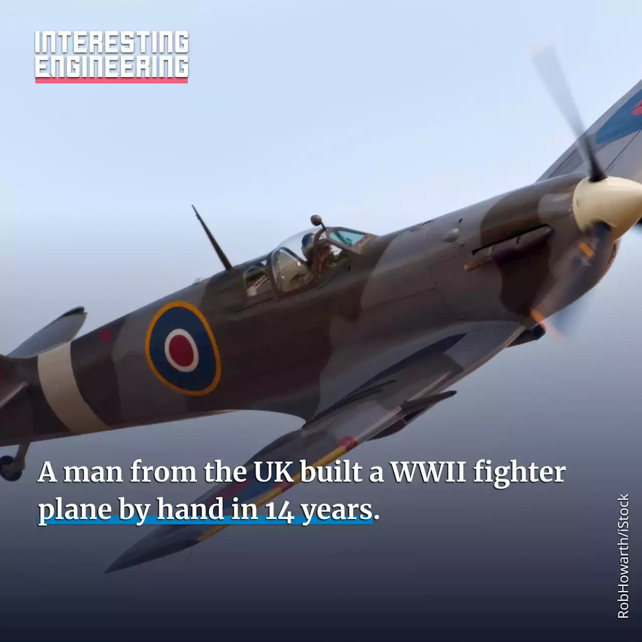 A Man From the UK Built a WWII Fighter Plane by Hand. In 14 Years?