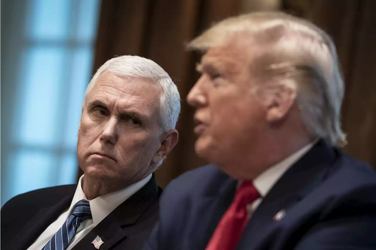 Trump says he wanted Mike Pence to overturn the election for first time