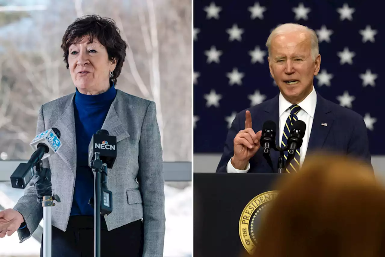 Collins says Biden’s ‘clumsy’ handling of nominee has politicized Supreme Court