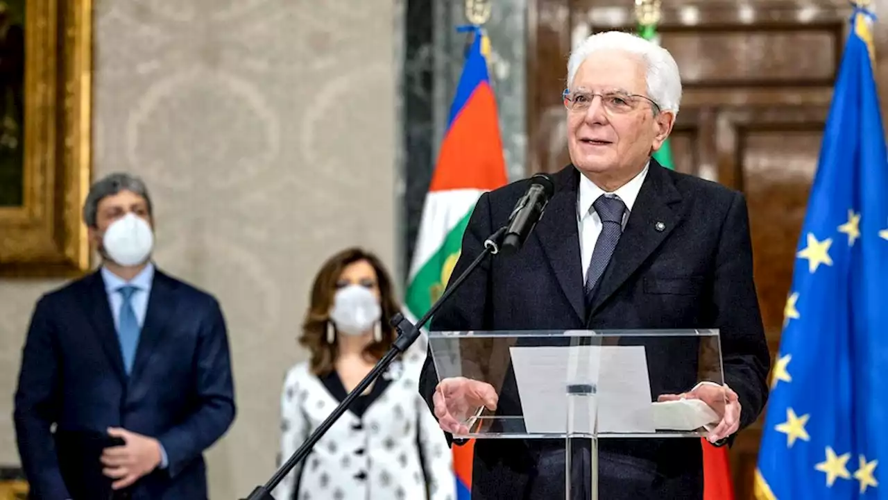 Sergio Mattarella fue reelecto presidente de Italia | Después de ocho votaciones en el Parlamento