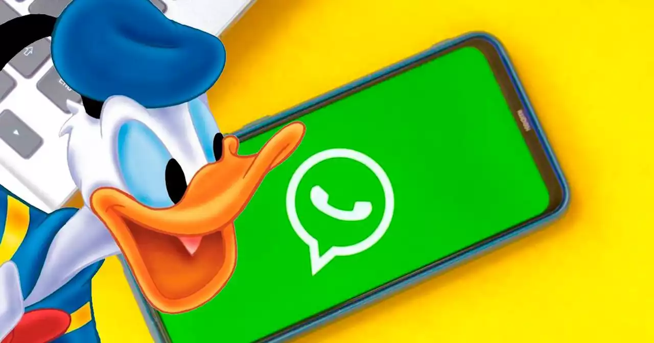 WhatsApp: cómo hacer que el Pato Donald avise cuando tienes un mensaje