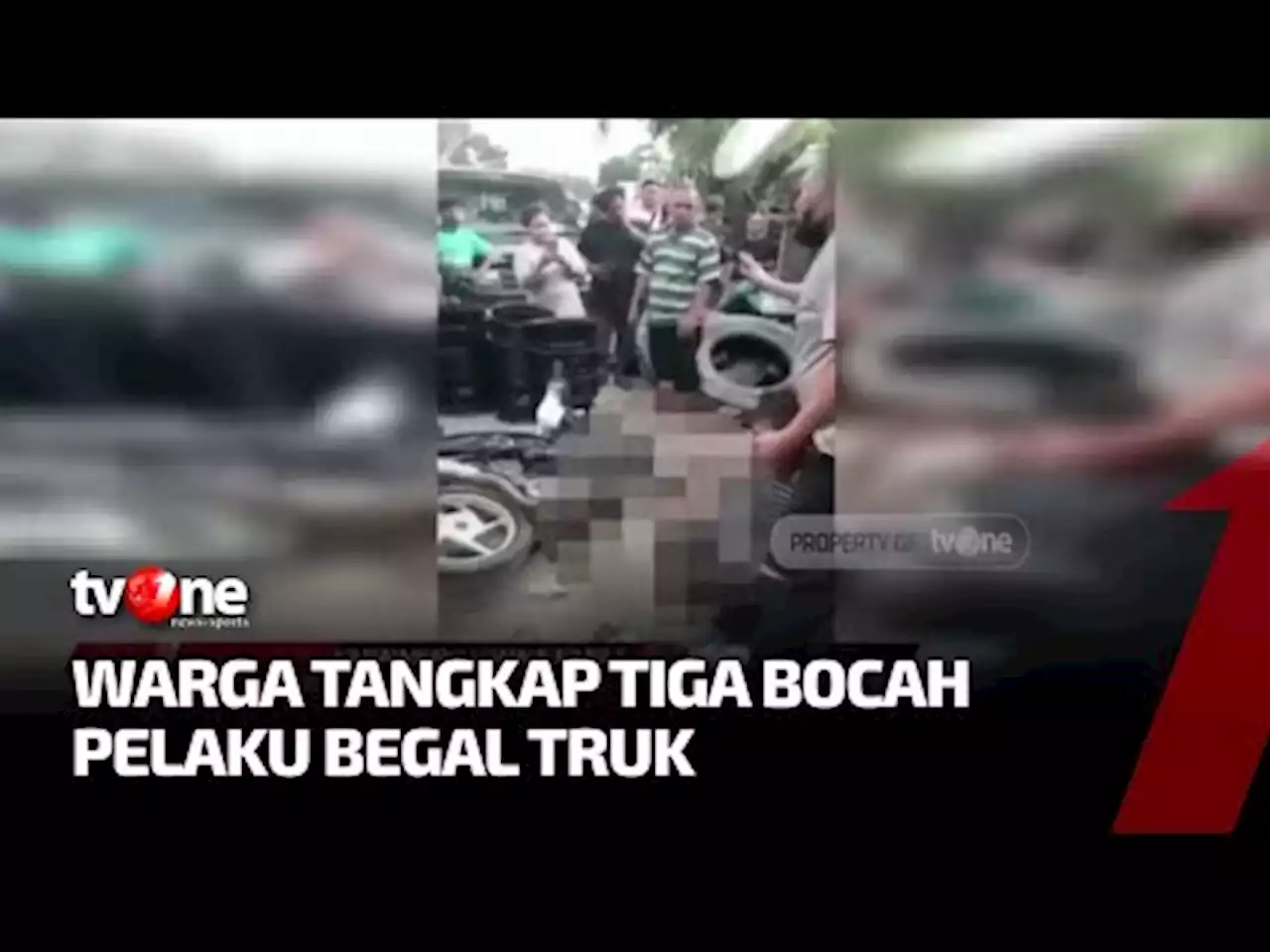 Tiga Bocah Nekat Bacok Truk, Para Pelaku Menangis Takut Diamuk Massa - tvOne