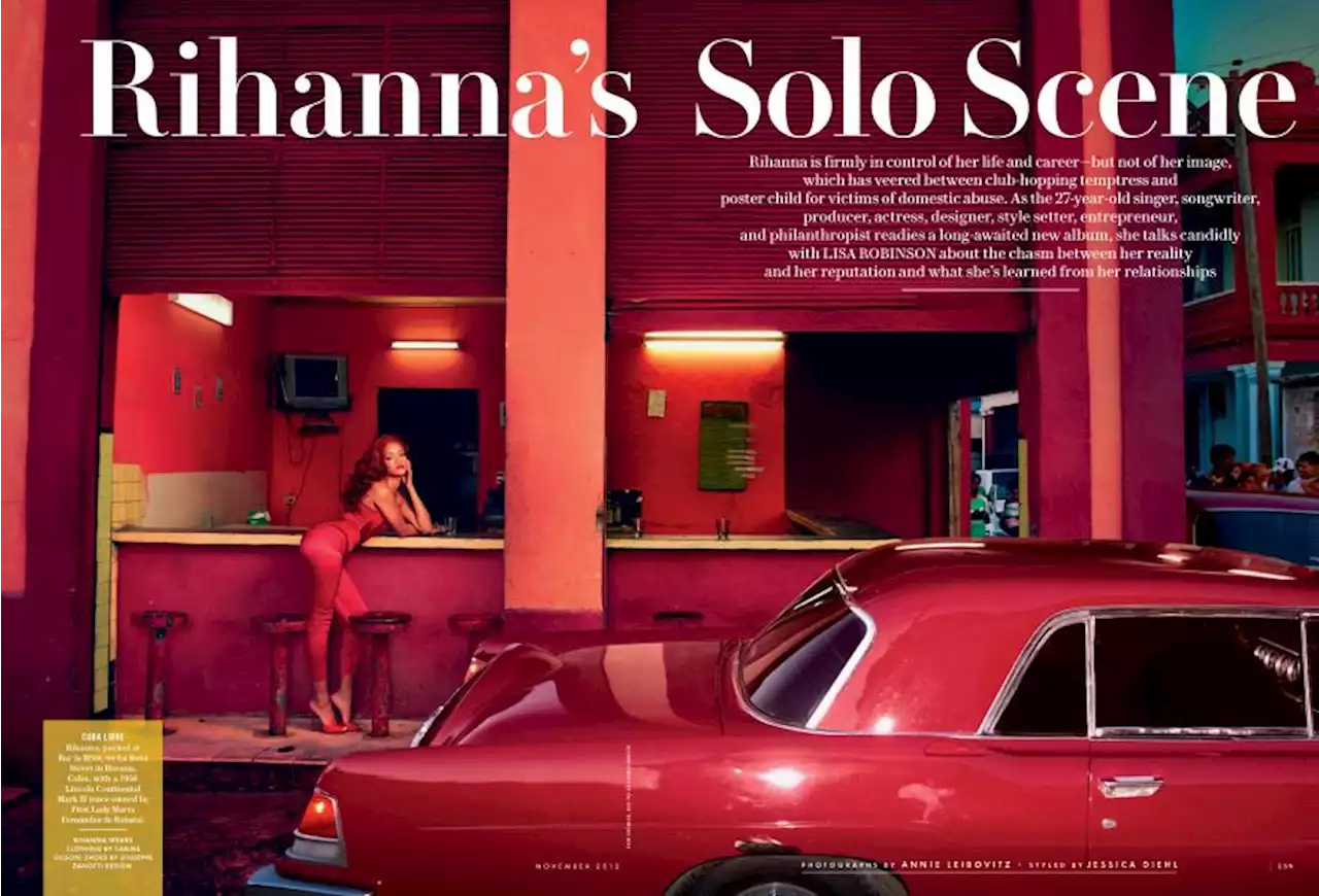 Rihanna's Solo Scene | Vanity Fair | November 2015