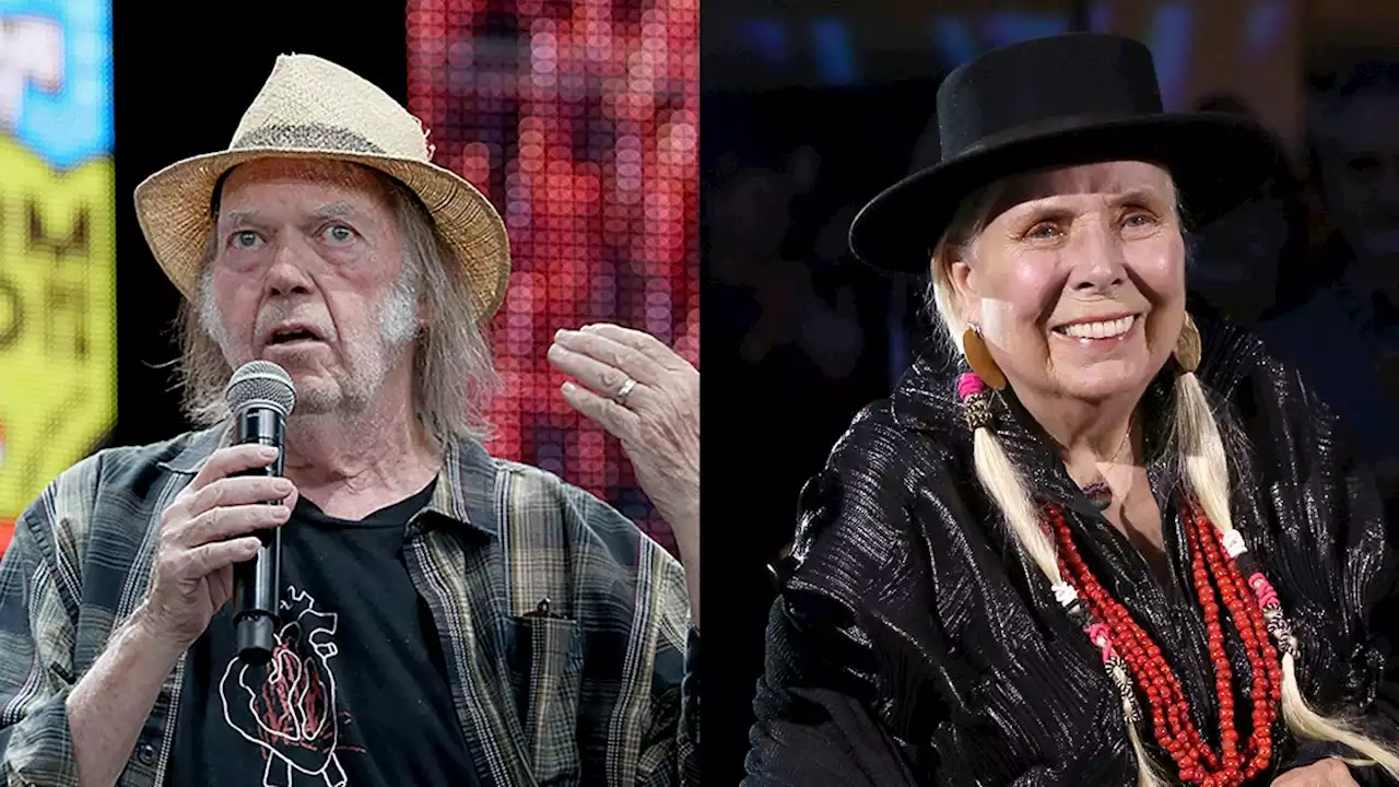 The Joni Mitchell and Neil Young Spotify Controversy, Explained