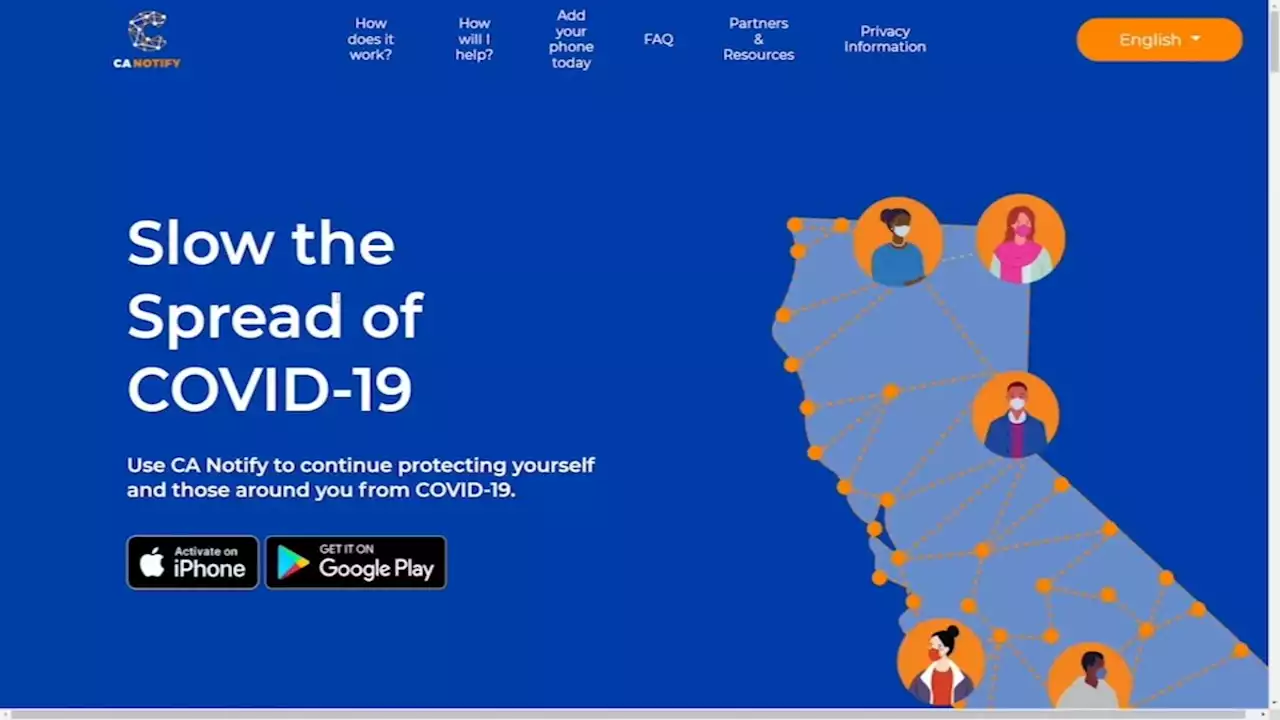 Smartphone notifications alerting possible COVID exposure increase amid California omicron surge