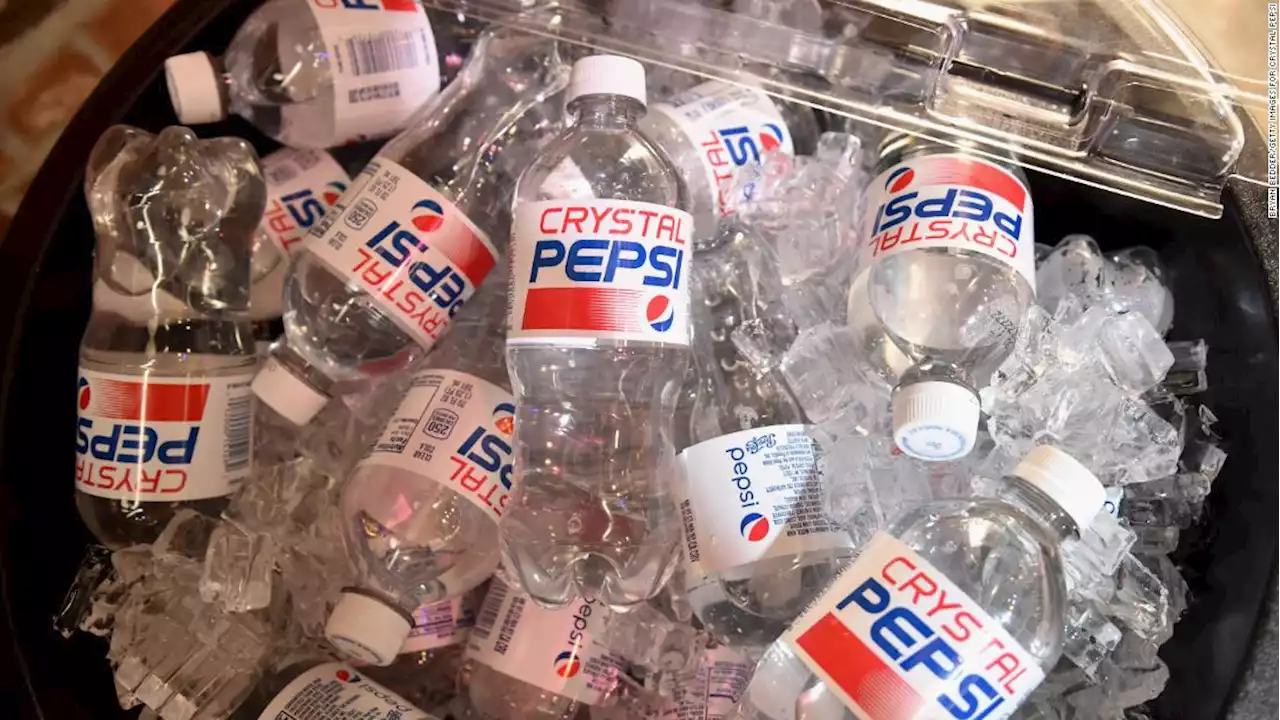 Crystal Pepsi is back