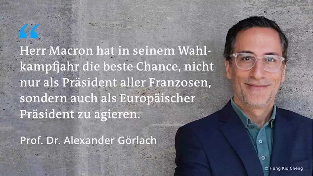 Görlach Global: Macron kämpft für Europa und sich selbst | DW | 04.01.2022