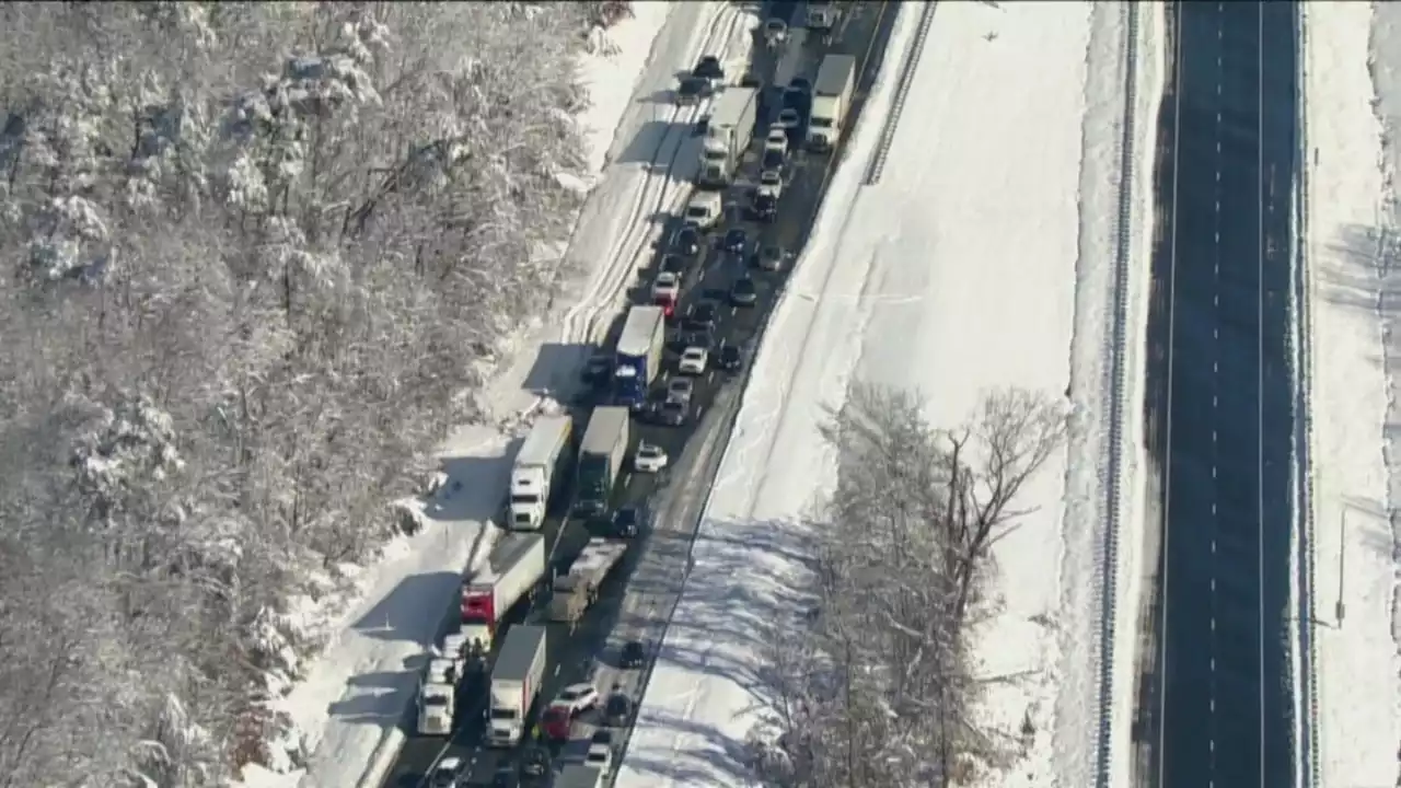 I-95 Virginia shutdown: Drivers stranded for hours after huge snowstorm slams D.C. region