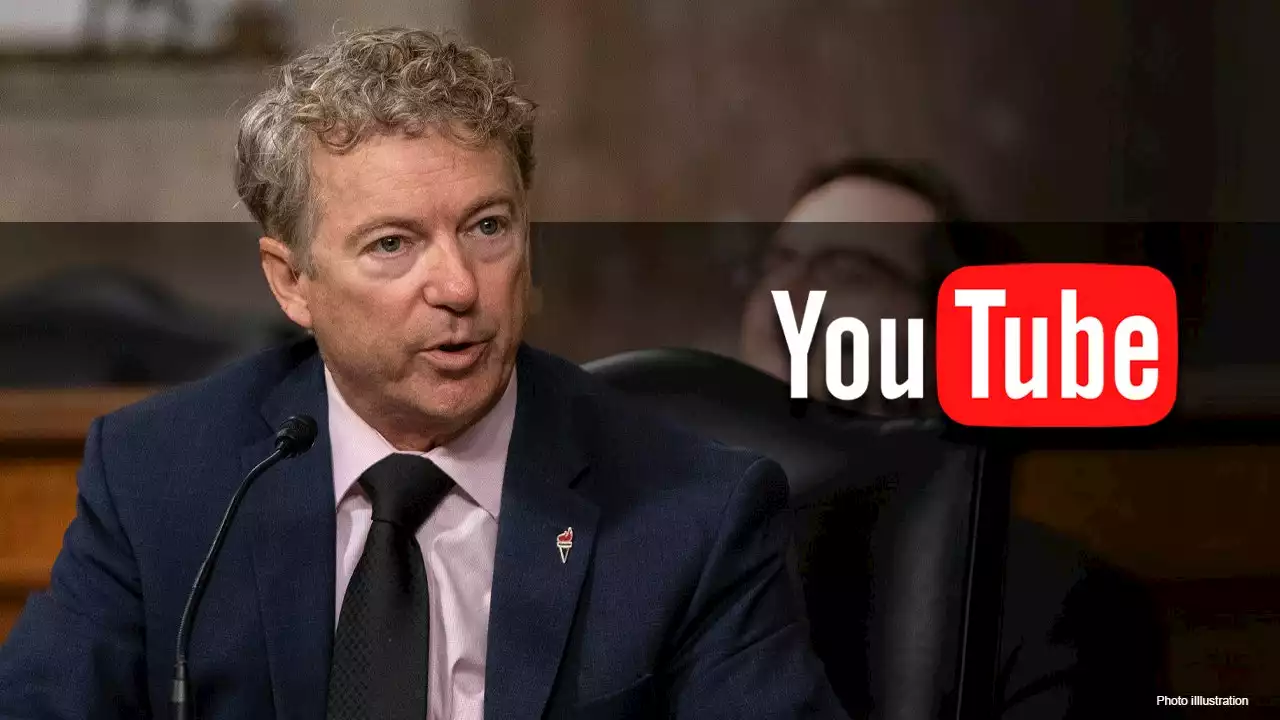 Rand Paul quits YouTube, citing censorship