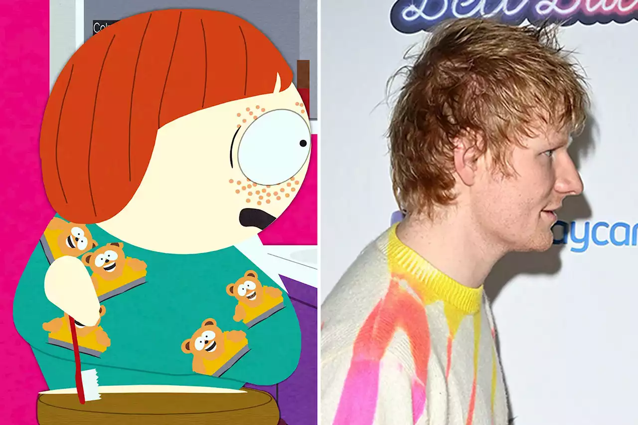 Ed Sheeran is peeved that a 2005 ‘South Park’ episode ‘f–king ruined’ his life