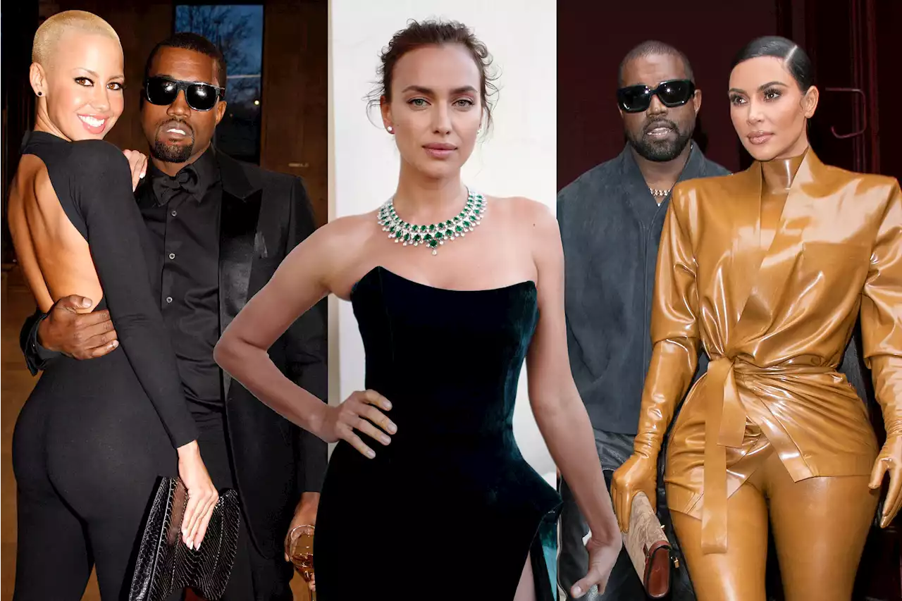 Kanye West’s ex-girlfriends and dating history: Kim Kardashian to Irina Shayk