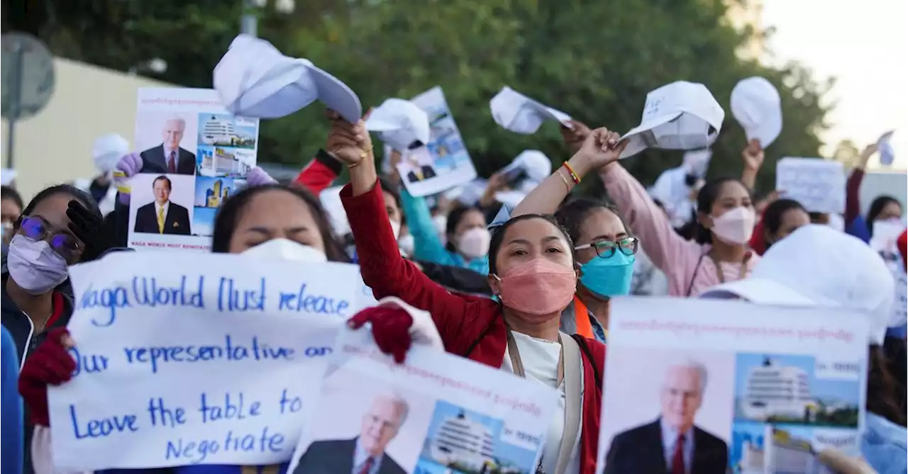 US says troubled by Cambodian action against striking casino workers