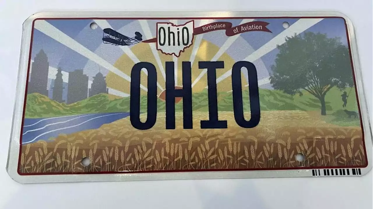 Ohio fiddled with license plate design for 15 months but missed backwards plane