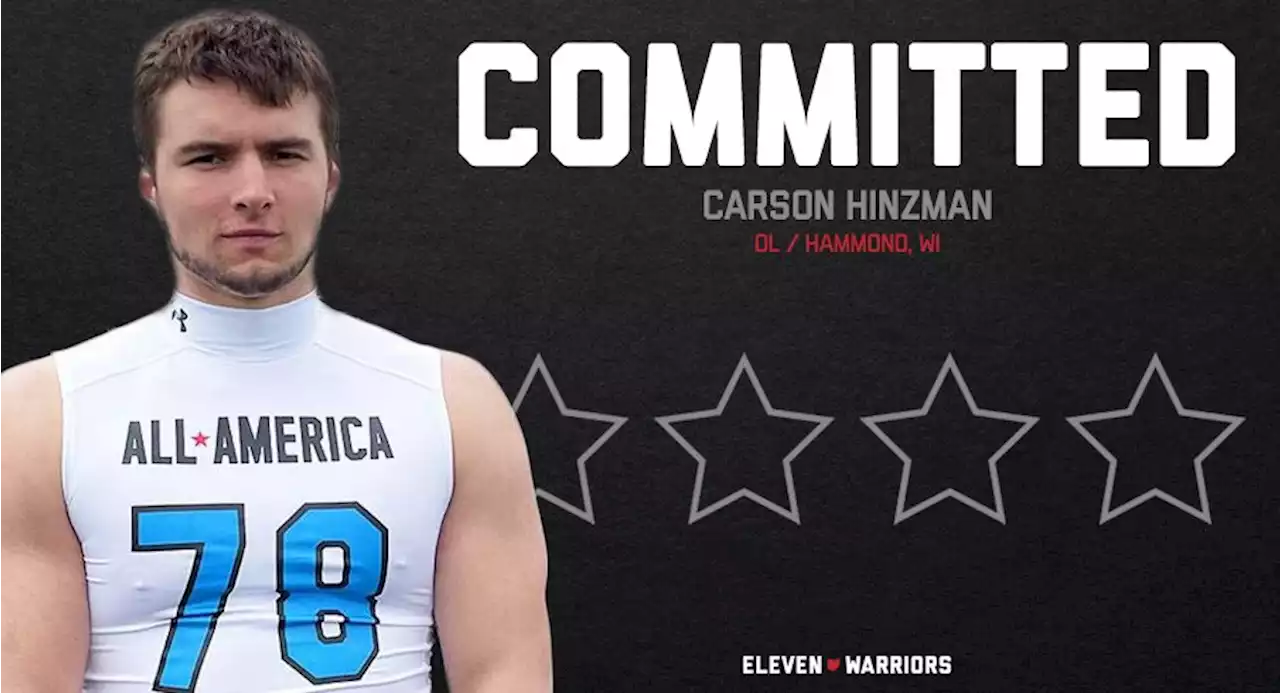 Four-star Offensive Lineman Carson Hinzman Commits to Ohio State