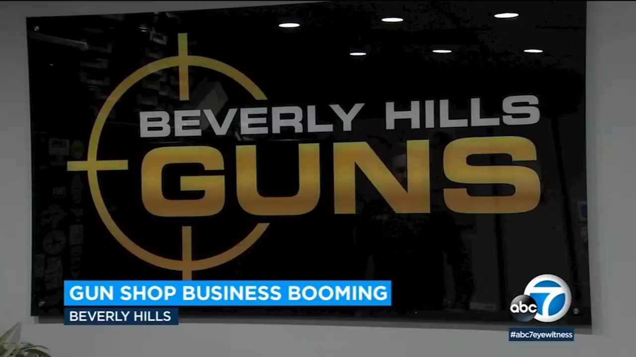 Beverly Hills residents flocking to city's only gun store after recent rash of robberies