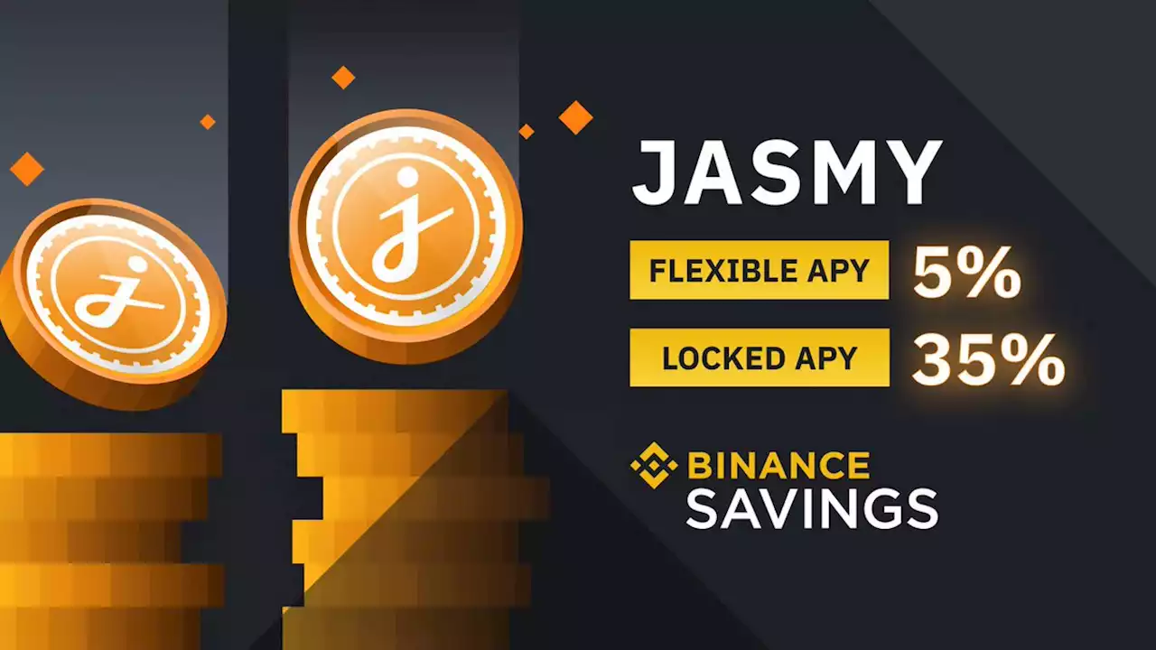 Earn Up to 35% APY on JASMY with Binance Savings | Binance Support