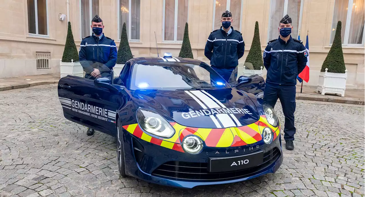 French Police Collect Keys To New Alpine A110s Pursuit Vehicles | Carscoops