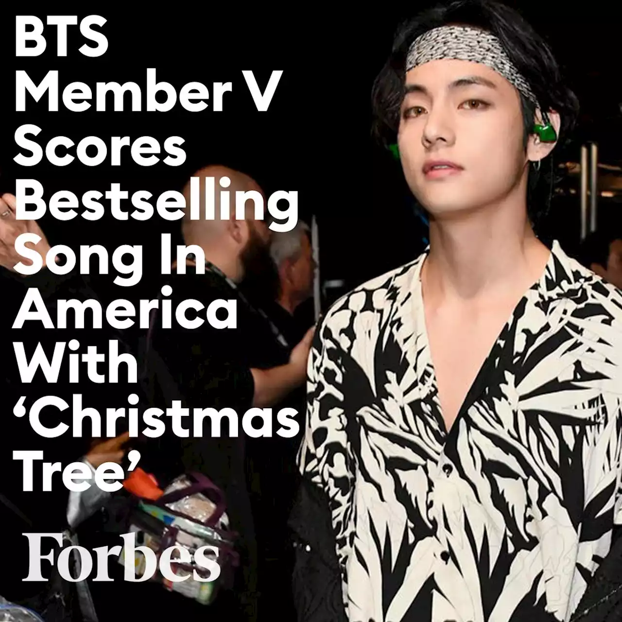 BTS Member V Scores The Bestselling Song In America With ‘Christmas Tree’