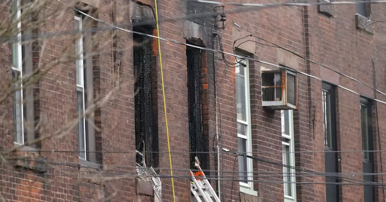 13 killed, including 7 children, in fire at rowhouse apartments in Philadelphia