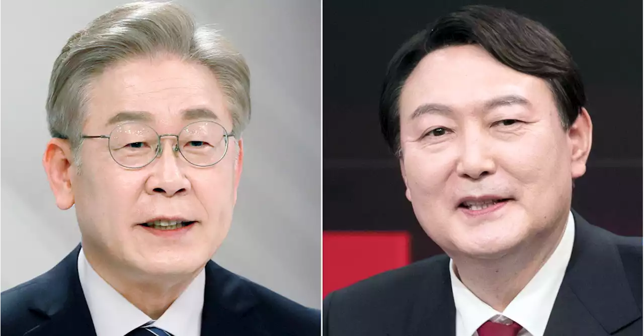 지지 후보 묻자…이재명 39.1% 윤석열 26.0% 안철수 10.6%