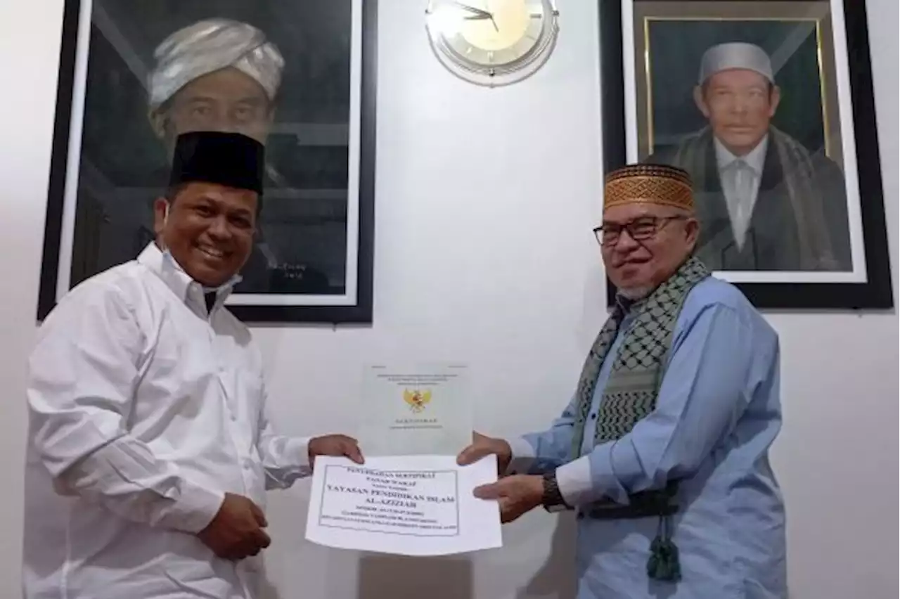 Ulama Besar Aceh Teungku Hasanoel Basri Ajak Warga Aceh Urus Sertifikat Tanah Wakaf ke BPN