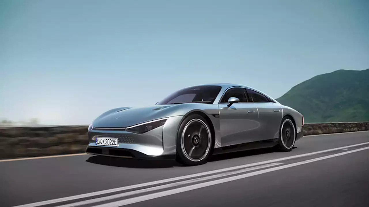 Mercedes-Benz’s New All-Electric EQXX Concept Is More Aerodynamic Than a Football