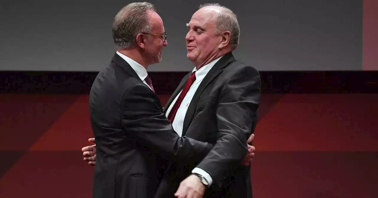 FC Bayern - Uli Hoeneß wird 70: Rummenigge würdigt Ex-FCB-Präsident