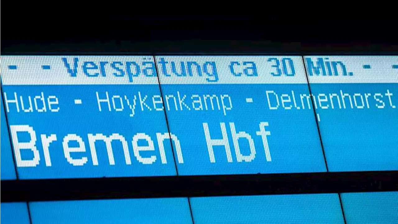 Bahn-Pünktlichkeit im Jahr 2021 deutlich zurückgegangen