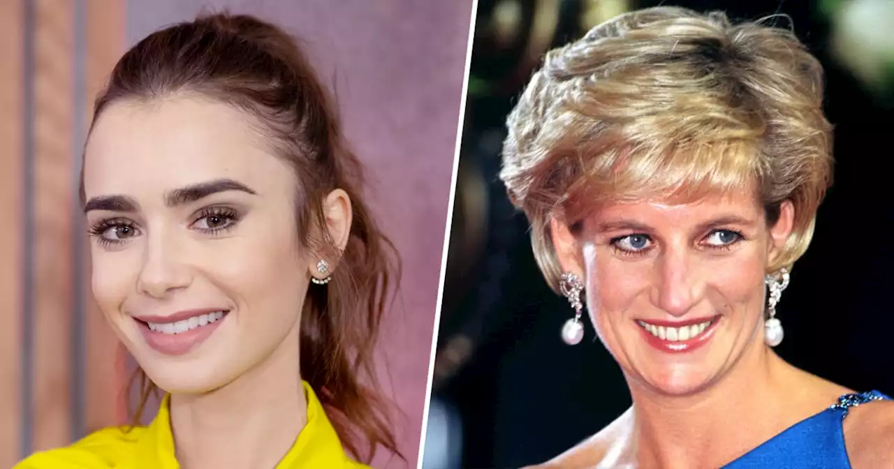 Lily Collins shares funny story about what happened when she met Princess Diana