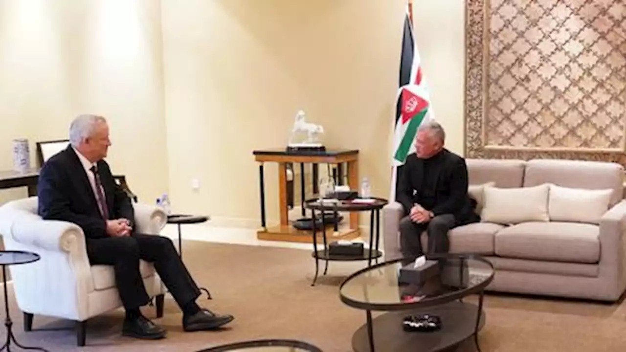 Jordan’s king meets Israeli defence chief in a bid to reset ties