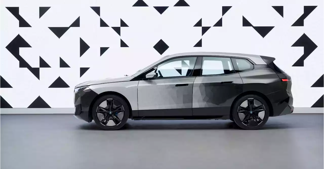 BMW debuts its new color-changing paint technology at CES: E Ink