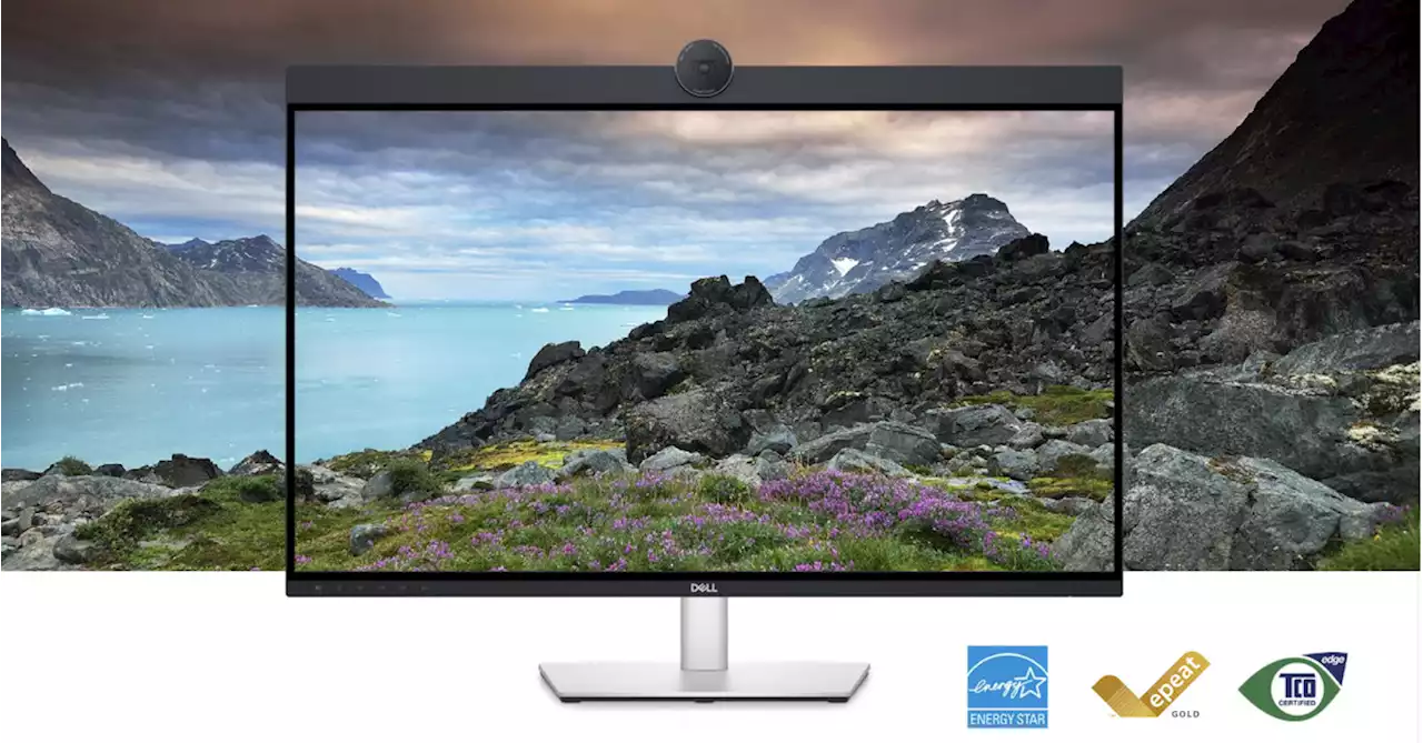 Dell’s videoconferencing monitor has a 4K webcam, USB-C hub, and more