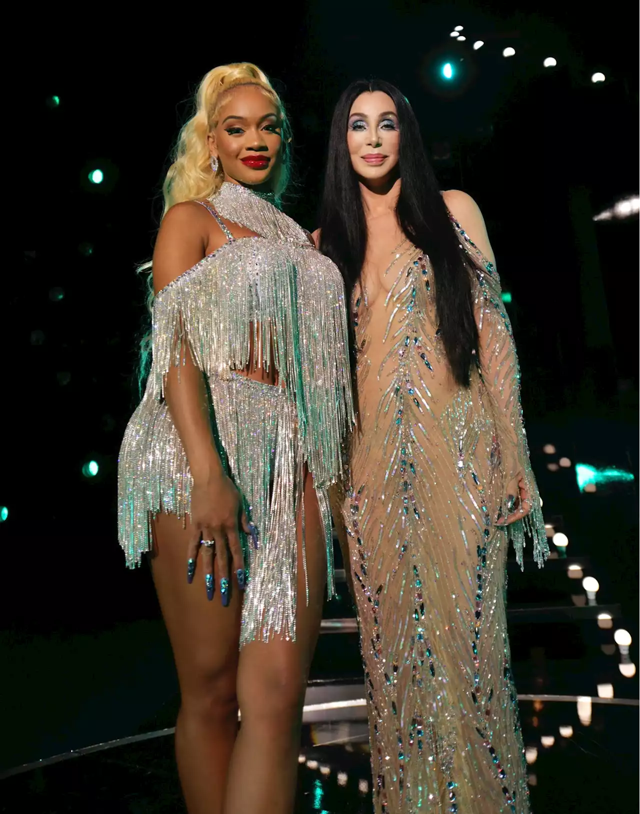 Cher and Saweetie Are the Perfect Odd Couple in Their MAC Campaign