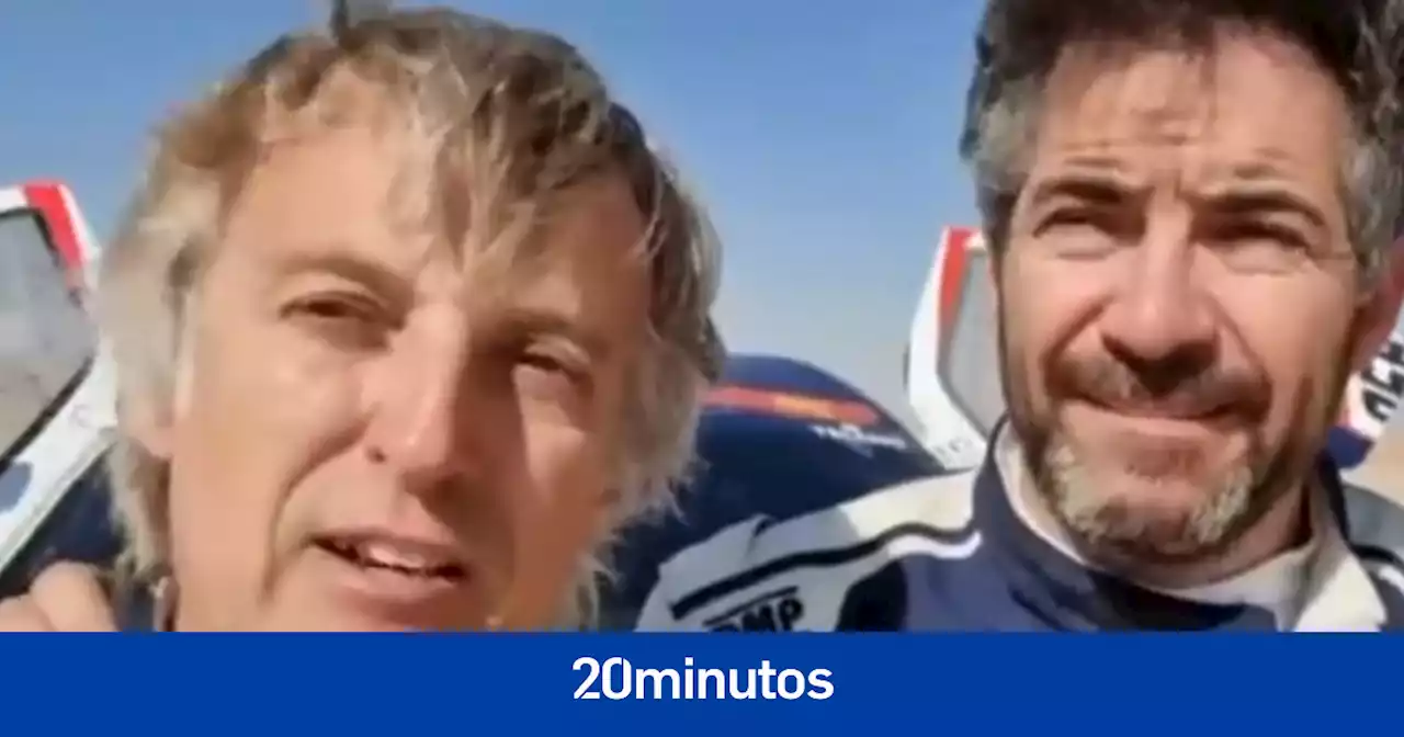 Jesús Calleja abandona el Dakar 'rajando' del coche: 'De cinco etapas, las cinco con problemas'