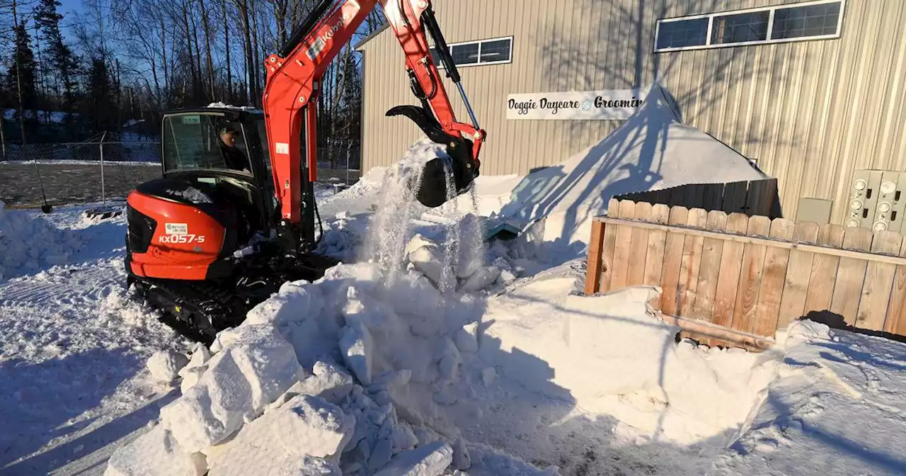 Repairs begin as power returns for many wind-battered Mat-Su residents