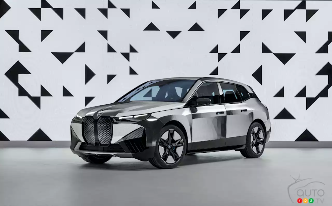 CES 2022: BMW’s iX Flow, a concept that changes... colour | Car News | Auto123