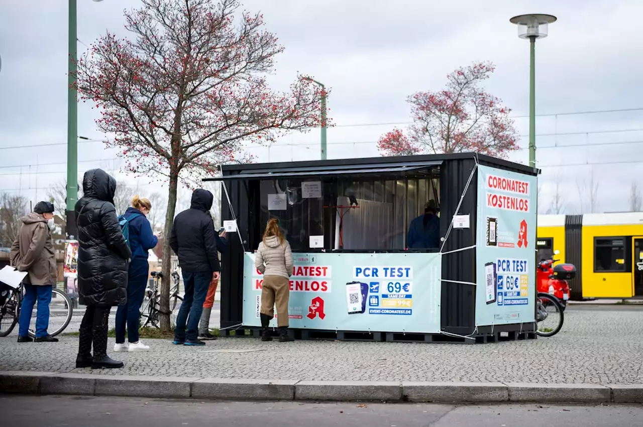 Corona in Berlin: Inzidenz über Bundesschnitt, aktuell bei 416,9