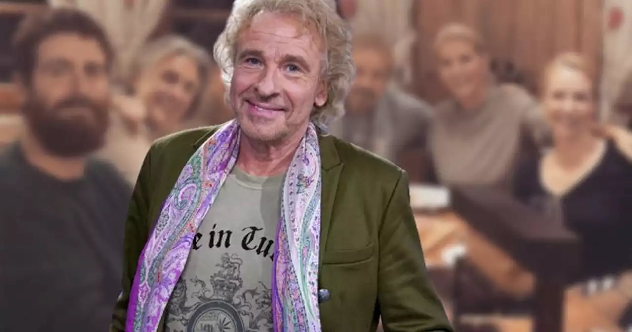 Thomas Gottschalk: Zu Gast bei seiner Schwester: Thomas Gottschalk bringt Karina, Sohn & Schwägerin mit