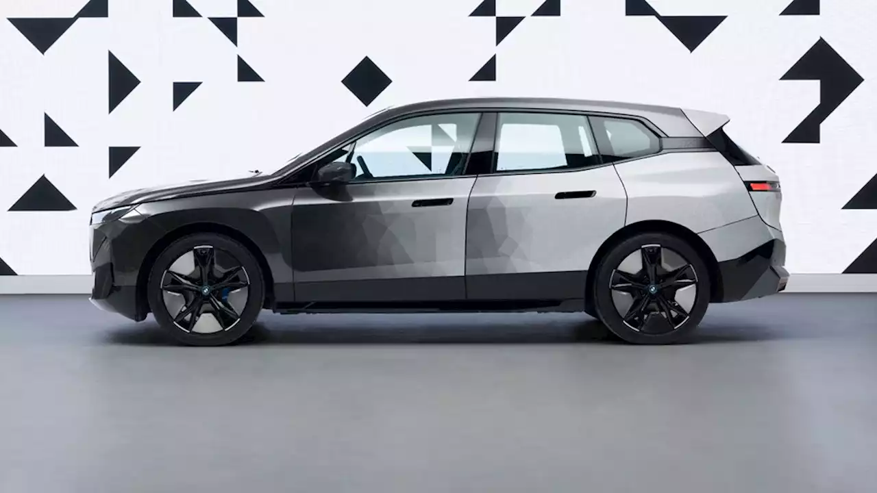 BMW’s iX Flow is a colour-changing tech demo