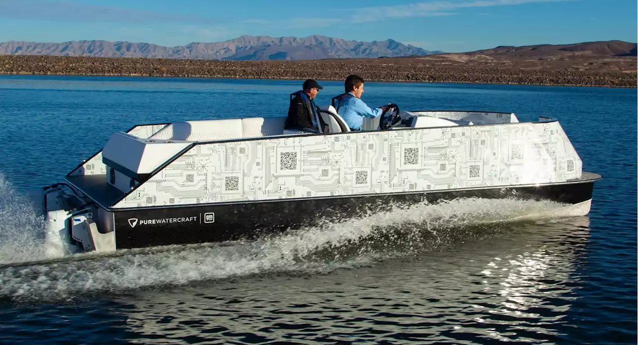 GM-Backed Pure Watercraft Unveils Electric Pontoon Boat At CES | Carscoops