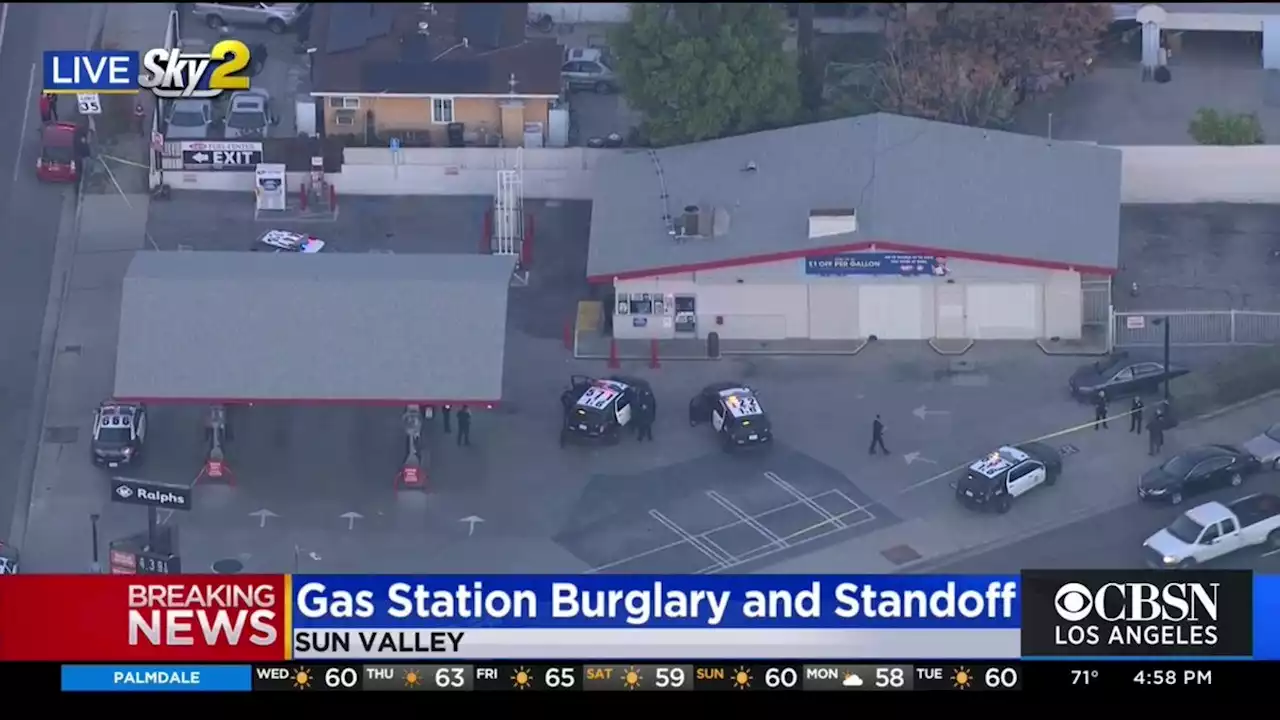 Gas Station Robbery Attempt Turns Into Barricade Situation In Sun Valley