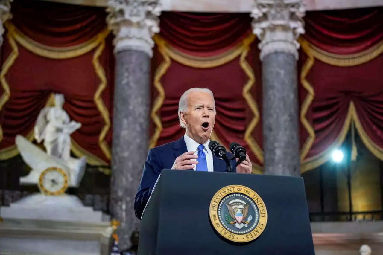 Biden blames Trump for ‘web of lies’ that sparked Capitol riot, vows to defend US democracy