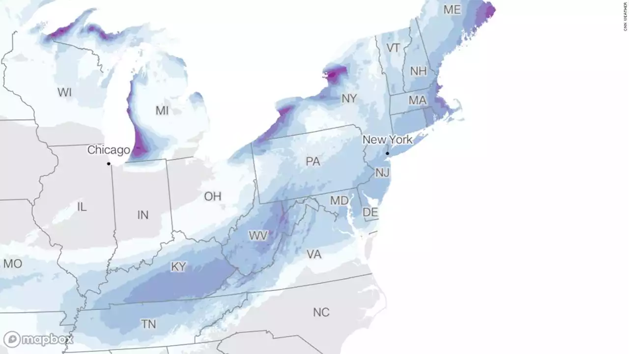 Over 100 million people are under winter alerts from coast to coast