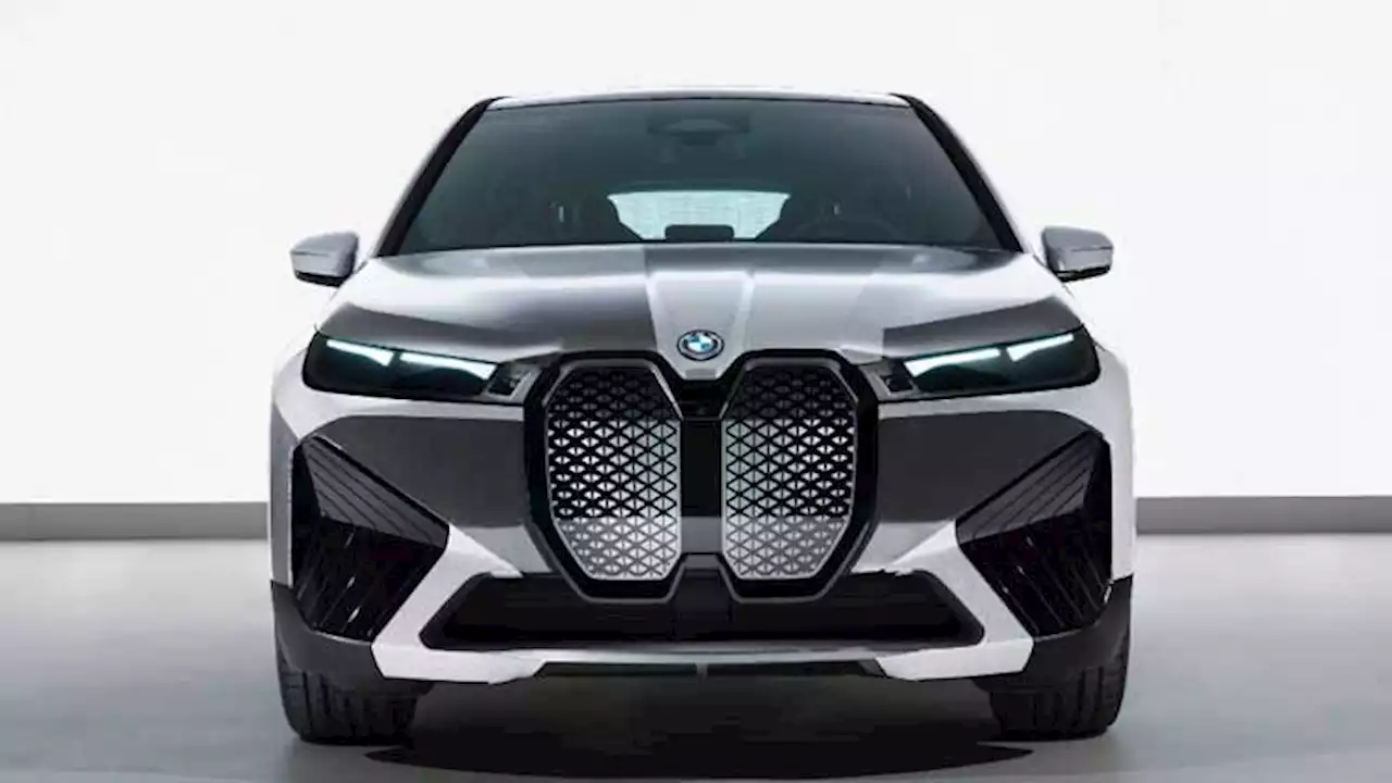 BMW's new iX Flow, a car with color changing feature